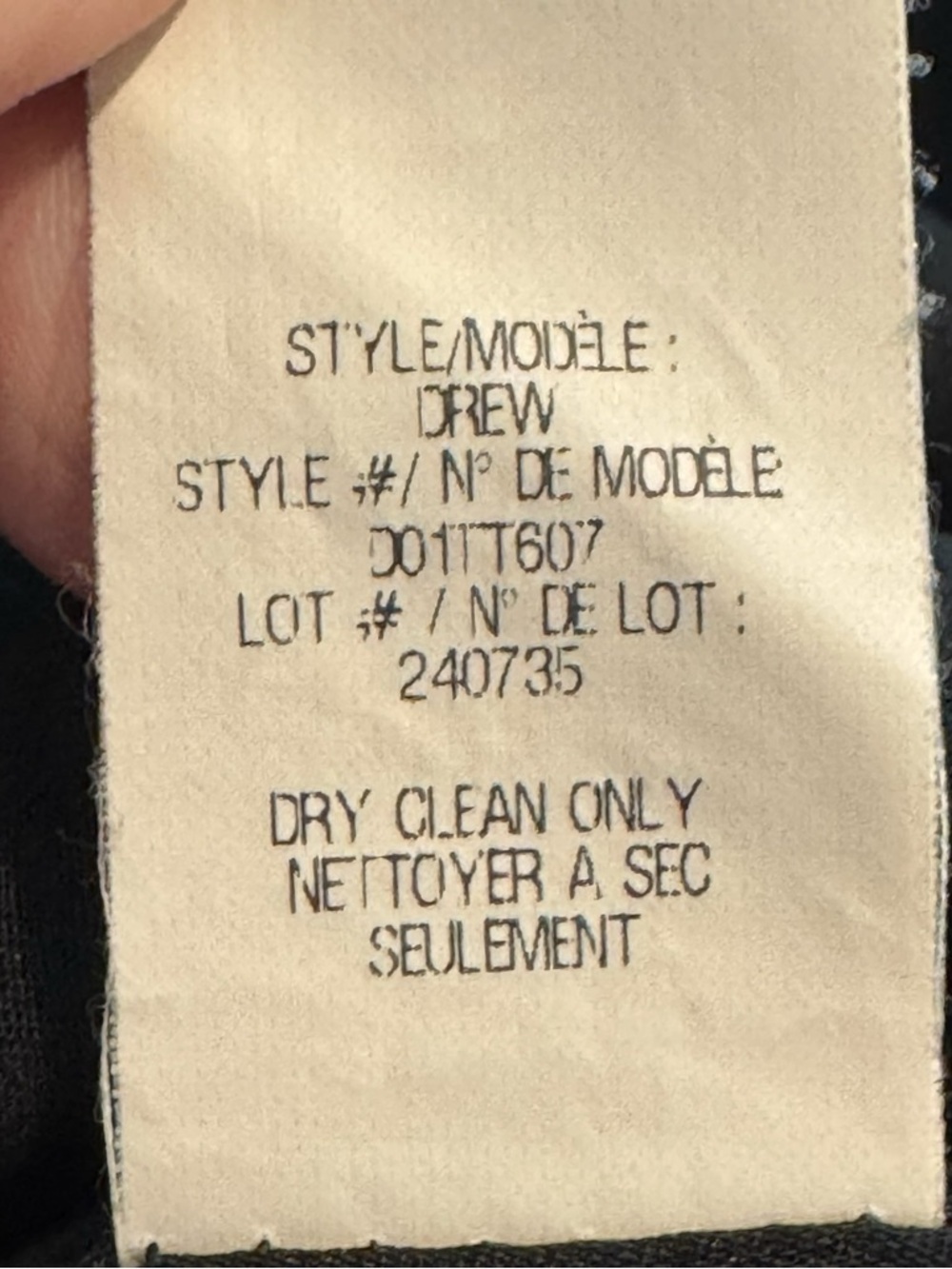Theyskens’ Theory Drew Black Sleeveless Mini Sheath Dress Size 6 - Picture 7 of 7
